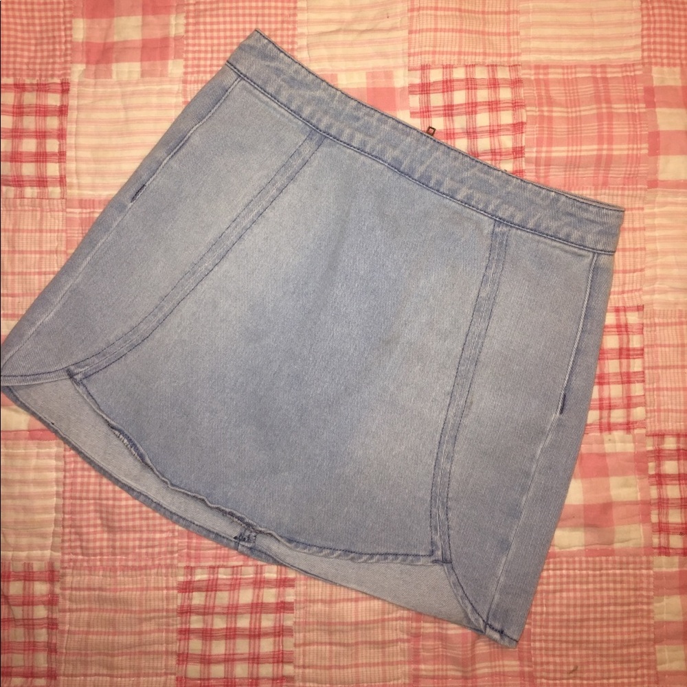 Pacsun Denim Tulip Skirt